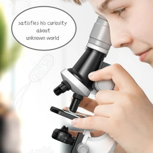 biology class  Educational kids toy STEM Toys mini lab Scientific microscope with one phone holder