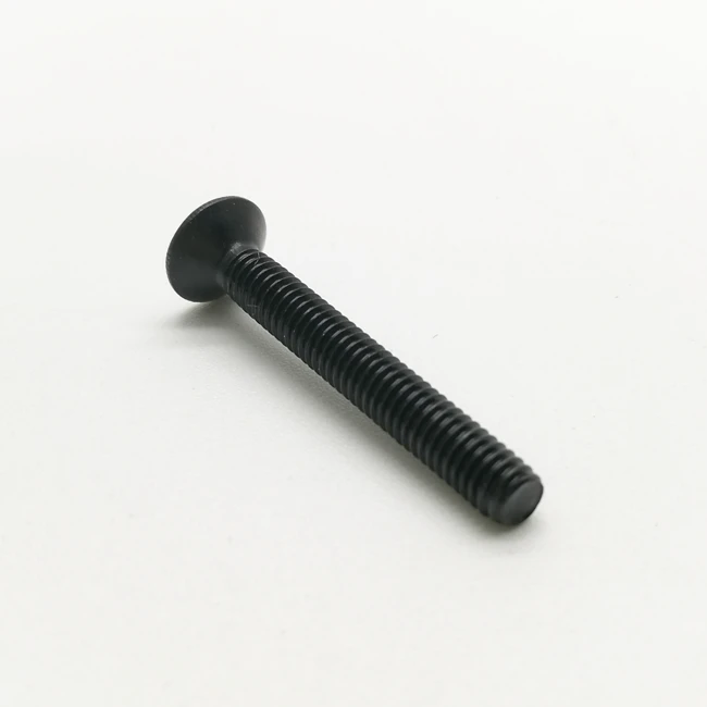 Black color 304 Stainless steel flat head countersunk torx security machine screw