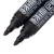 Import black color glass permanent marker pen / non toxic permanent ceramic marker from China