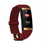 Blood Pressure Measurement Waterproof Fitness Tracker Bracelet Heart Rate Monitor Pedometer Smart Band