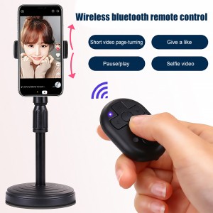 Bluetooth Remote Control Camera Shutter Release Button Self-Timer Camera Phone Monopod Selfie Stick Shutter