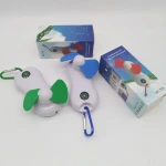 BolerGifts Sport Carabiner Fan - Pocket Sized Portable On-The-Go Battery Powered Cooling with Compass and Mini Torch