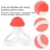 Bpa free teether toy silicone