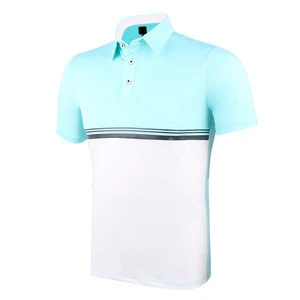 Breathable Customized Logo Golf Man T- Shirt