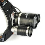Brightest LED Headlamp 3000 Lumen flashlight Rechargeable 18650 led headlight