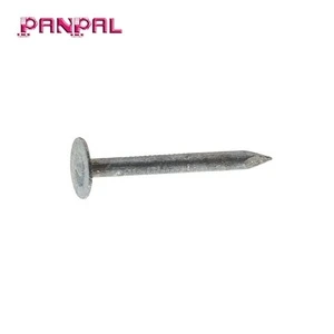 BSCI factory hot sale customized sizes and package iron carbon steel zinc plated roofing nails