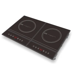 Built in double induction cooktop parts/2 burner induction cooktop/commercial electric induction cooker