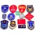 Import Bulk High Quality Merrow Custom Name Logo Machine Woven Badges for School Uniform Clothing and Bag from China