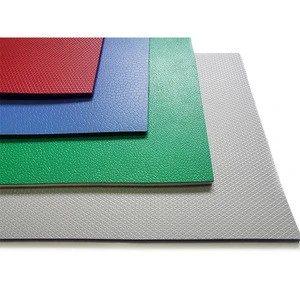 BWF Approved vinyl badminton court mat indoor PVC badminton sports flooring