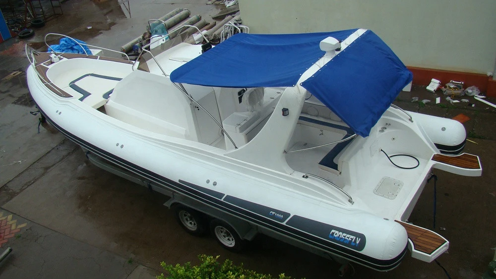 Cabin RIB Boat Cruiser Rigid Hull Inflatable Yacht for Sale