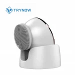 C&C Waterproof USB Rechargeable Vibrate Exfoliate Sonic Electric Facial Cleansing Brush Face Silicone Brush