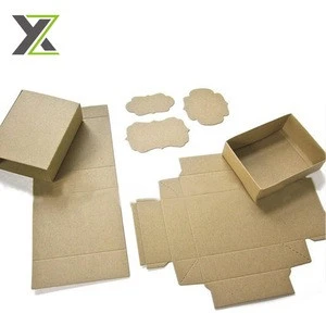 Candy packed kraft paper box, cheap drawer packaging box