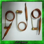 Capillary thermostat for gas heater parts & gas burner control valves