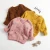 Import Cardigan girl hand thick knitted sweater design for kid from China
