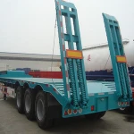 Cars Trucks matched low bed semi trailer for sale