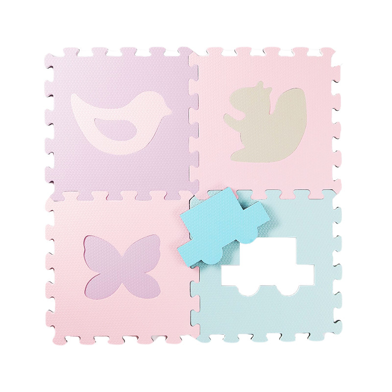 Buy Cartoon Color Printing Interlocking Puzzle Floor Mat Baby Eva Foam ...