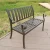 Import cast aluminium garden park benches seating with steel frame from China