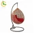Import Cast aluminum outdoor patio garden rattan wicker egg shaped hanging cane swing chair with stand from China