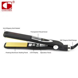 CB-9233 CHAOBA Beauty Salon equipment fast professional hair straightener,2 in 1 hair straightener curling iron