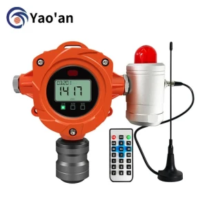 CE ATEX Approved Fixed Gas Detector 30+ Available sensors Fixed Sulfur Dioxide EX CH4 Gas Detector