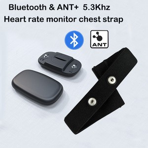 CE RoHS home fitness Heart beat Sensor precise Heartrate Monitor Chest Strap support Bluetooth&amp;ANT+