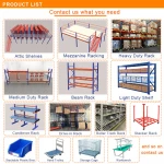 Ce Sgs Iso En15512 Warehouse Mobile Rack Stacking Racks Shelves Warehouse Storage For Mezzanine Rack Shelf