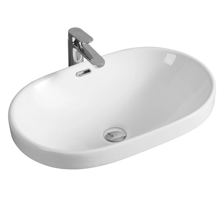 Ceramic factory sanitary ware art basin white wash hand basin lavabo bathroom sink