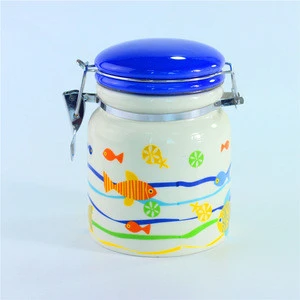 Ceramic seal pot set with different size in China