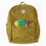 CHANGRONG Custom Mini Backpack Corduroy kids Backpack Purse Casual Daypack