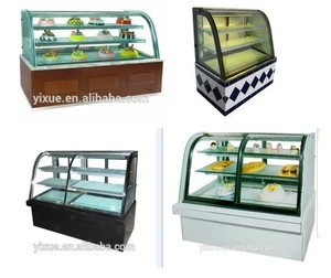 cheap and good quality china commercial refrigerated cake display cases