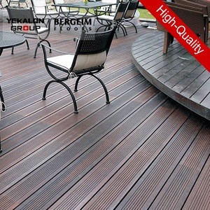 Cheap china Tongue&amp;Groove Solid wood carbonized Outdoor Strand woven waterproof Bamboo Flooring prices
