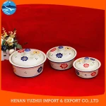 Cheap enamel cookware casserole