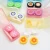 Import cheap flowers custom contact lens case/contact lenses case from China