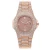 Import Cheap Iced Out Wrist Watch Mens Quartz Unisex Gold Silver Rose Gold Quartz Watch from China