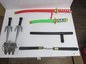 Cheap kids toys plastic katana sword for sale
