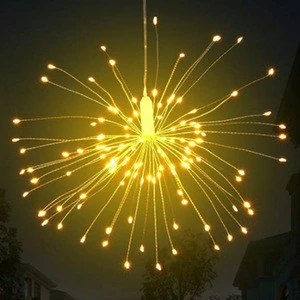 Cheap Lithium Battery Operated Wedding Decoration Copper Wire Rechargeable Fireworks Led Fairy String Light