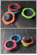 Cheap Price Kitchen Gadgets common use Drain Stopper Plastic Vegetable Sink Strainer