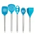 Import Cheap price kitchen tools 5 pieces nylon cooking utensils set from China