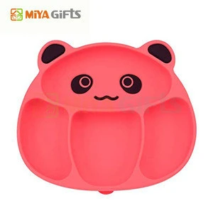 cheap price silicone plates for babies made in China with strong suction