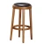 Import Cheap used commercial bar stool wooden bar stool from China
