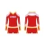 Import Child double knit stretch cheerleading uniforms with tackle wtill logo from China