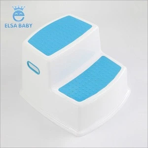 Child Toilet dual height folding child step stool for kids