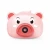 Import Children cartoon animal cute pig camera automatic bubble blowing machine children toys gifts from China
