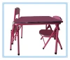 Children furniture folding table and chair set for kids study
