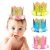 Import Children Happy Birthday Party Hats One Birthday Hat Princess Crown 1st 2nd 3rd Year Old Number Baby Kids Hair Accessory from China