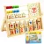 Import Children Kids Abacus Educational Wooden Toys Calculation Frame Letter Alphabet Digital Number Alarm Clock toy from China