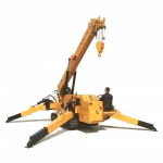 China CE & ISO Certificate YF 5T Construction Portable Hydraulic Spider Electric Mini Crawler Crane