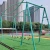 Import china factory cheap patio swings play ground automatic swing gate opener swing sets playground outdoor kids from China