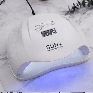 China factory nail beauty products salon high quality sun X uv light 54 watts LED nail gel dryer