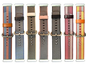 China Factory Nylon Nato For Apple Watch Band For Samsung Galaxy Smart Watch